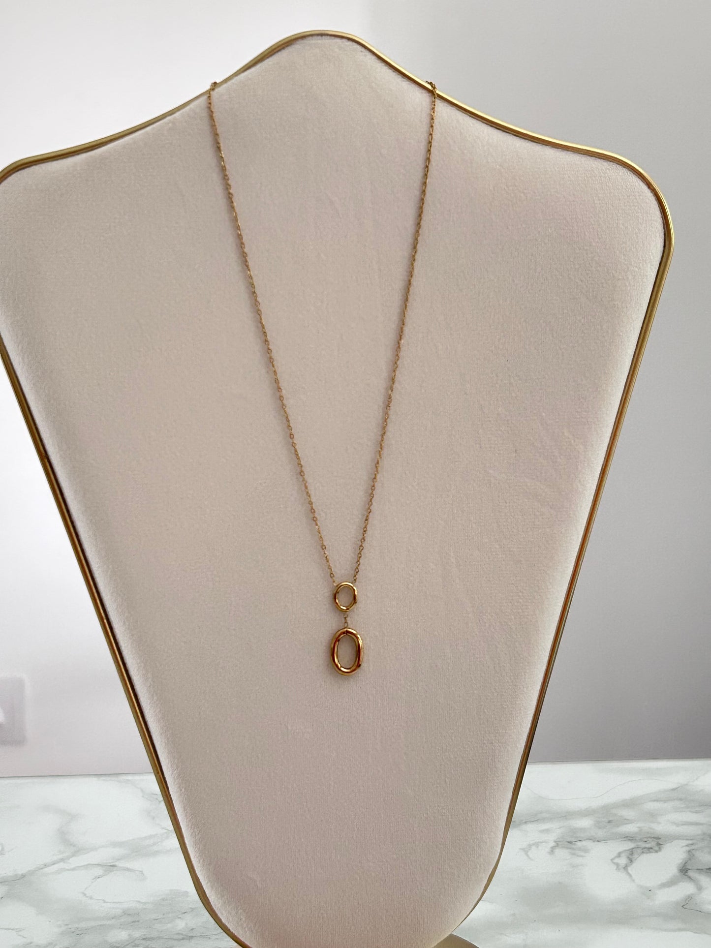 Collier "Cassandra" dorée