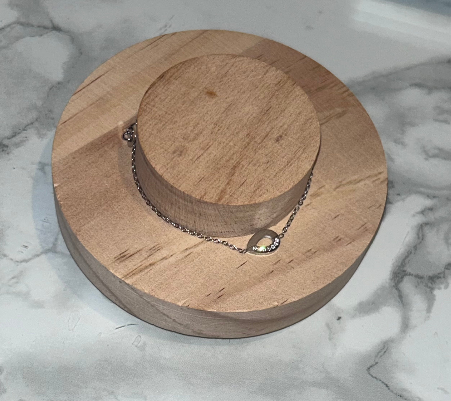 Bracelet "Louna" argentée