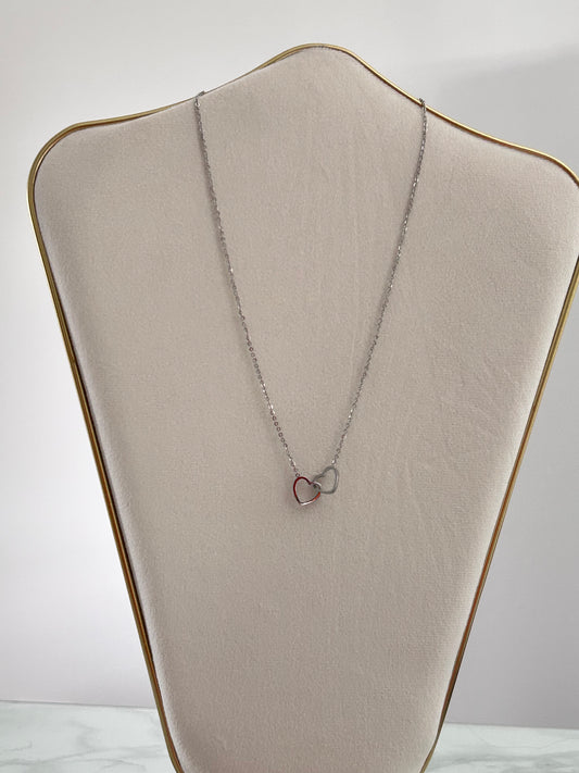 Collier "Suzannah" argentée