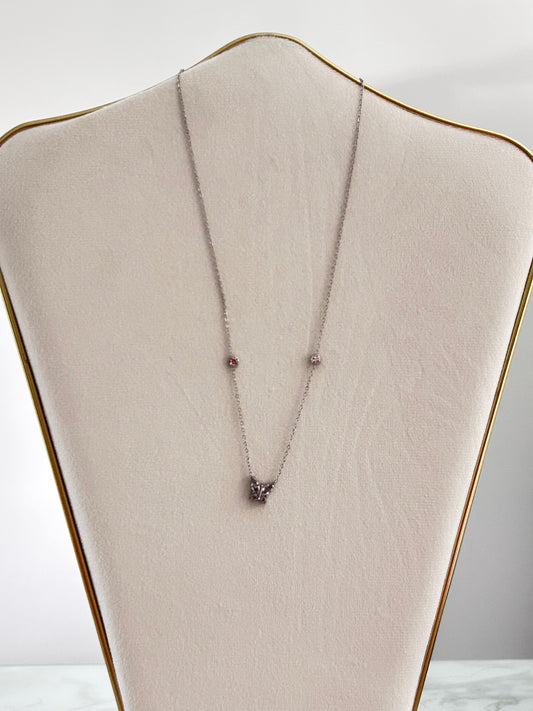 Collier "Bella" argentée